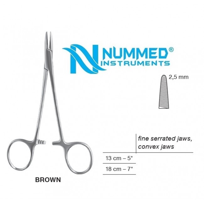 Brown Needle Holder 